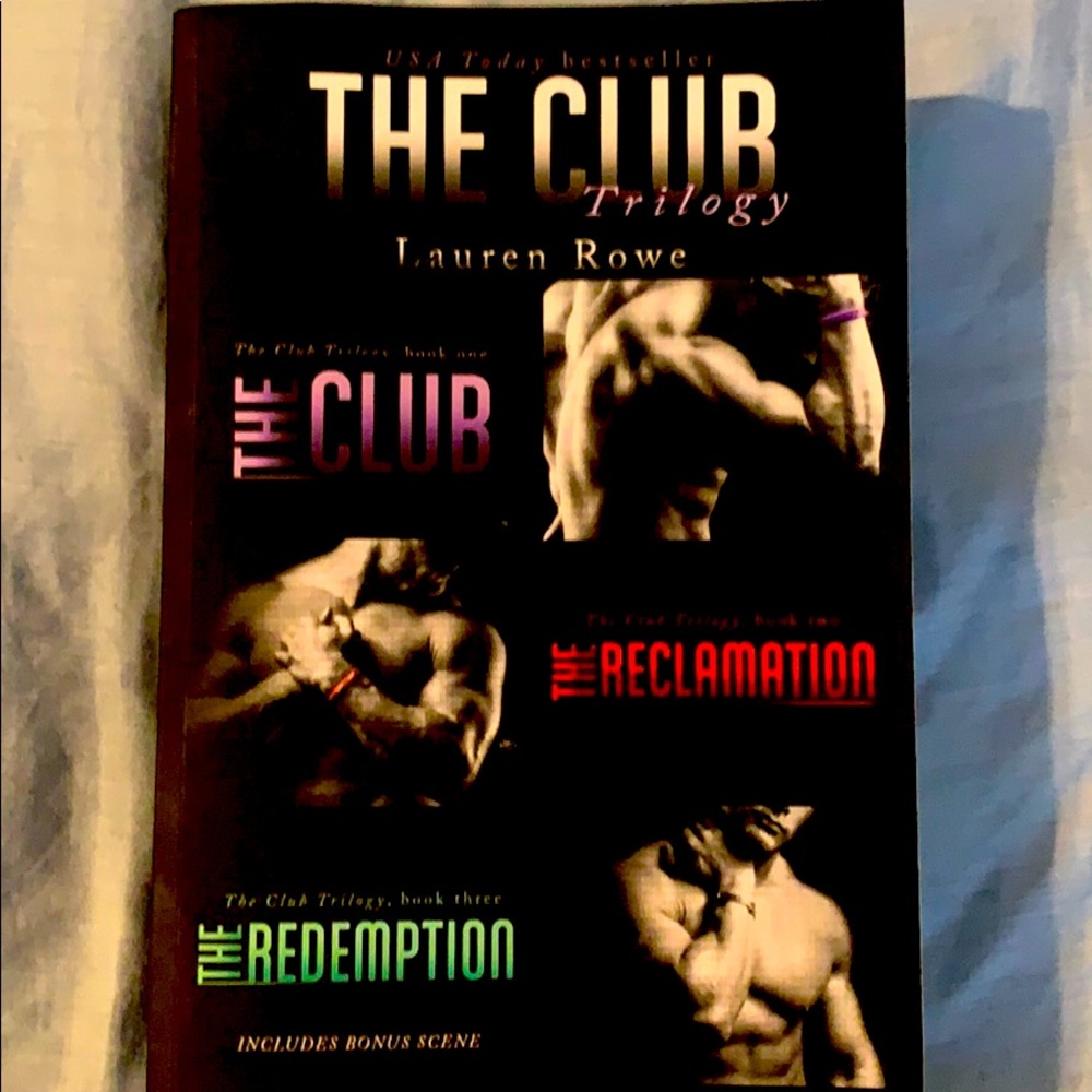 The club trilogy; books 1 -3 by Lauren Rowe